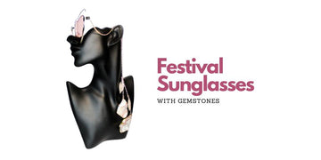 Festival Sunglasses with Gemstones