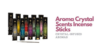 Aroma Crystal Scents Incense Sticks | Crystal-Infused Aromas