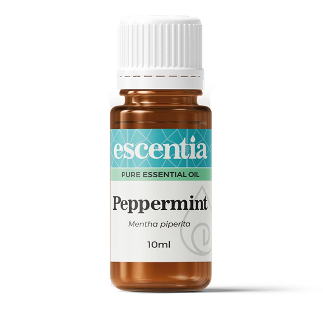 Escentia Peppermint Essential Oil bottle