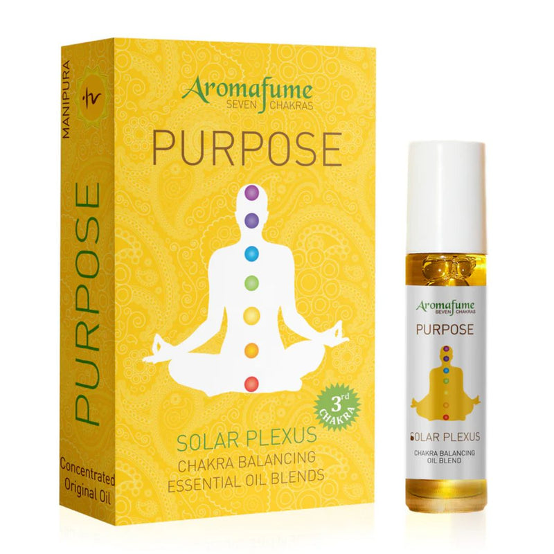 3rd Chakra - Solar Plexus - Manipura Essential Oil Roll On Blend