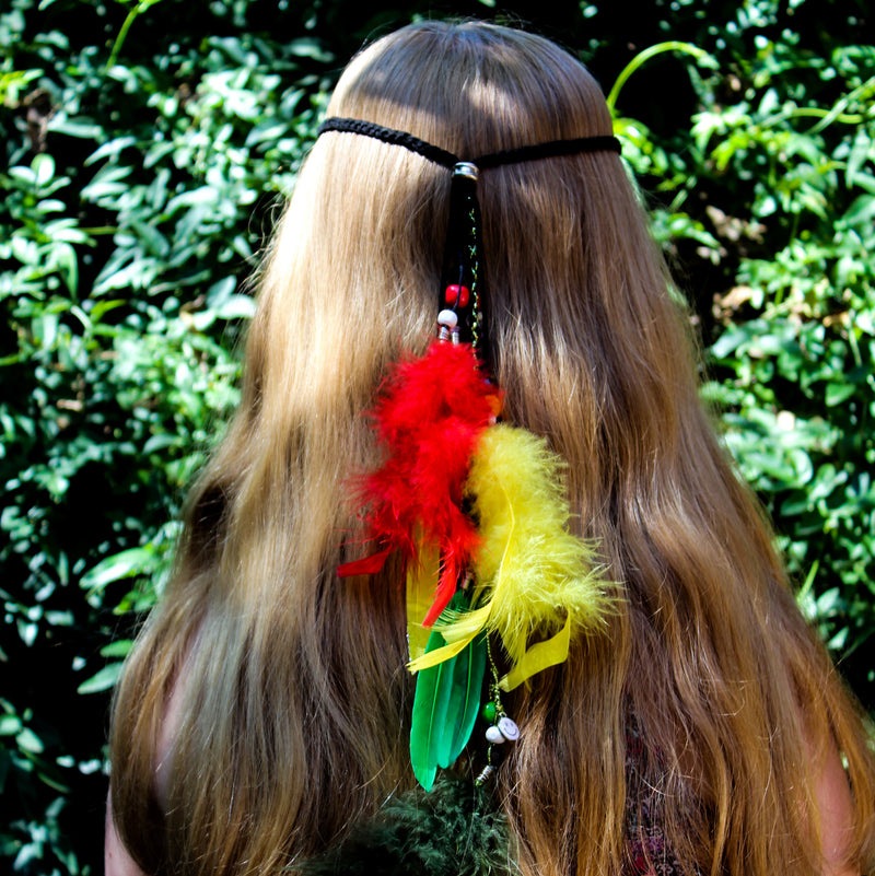 Feathered Headband