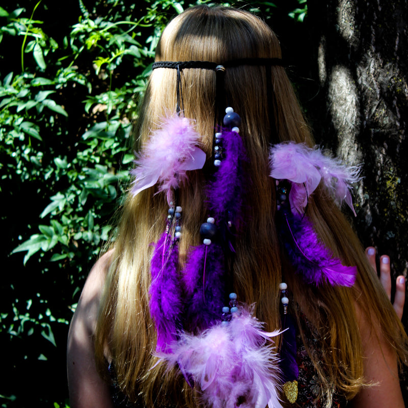 Feathered Headband