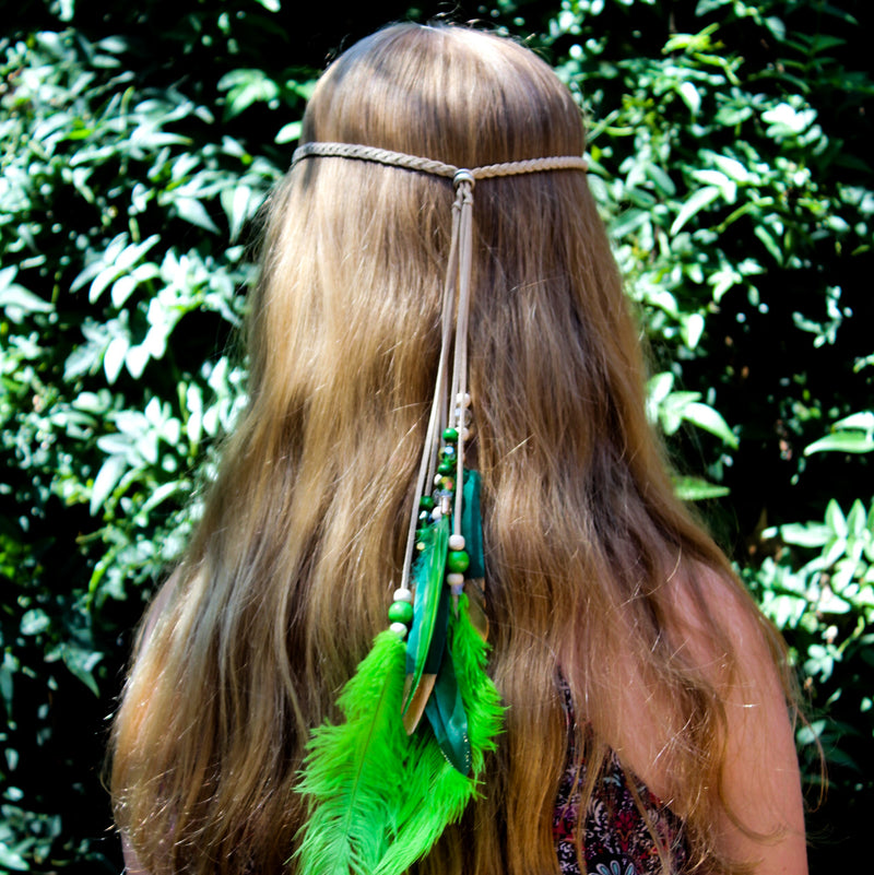 Feathered Headband