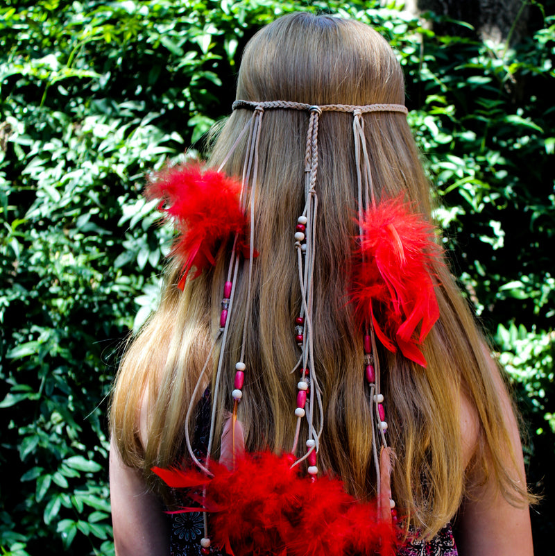Feathered Headband