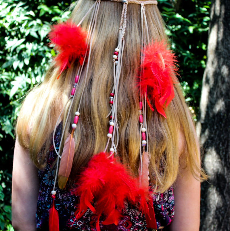 Feathered Headband
