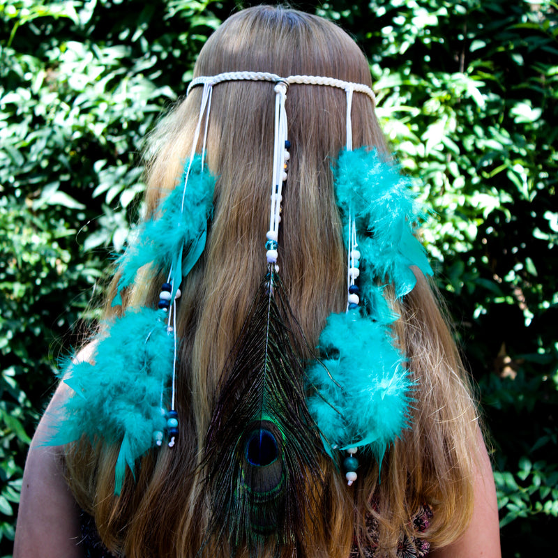 Feathered Headband