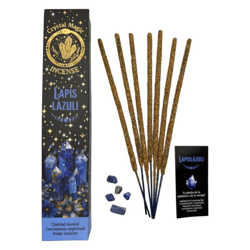 Crystal Magic Lapis Lazuli Tribal Soul Crystal Incense