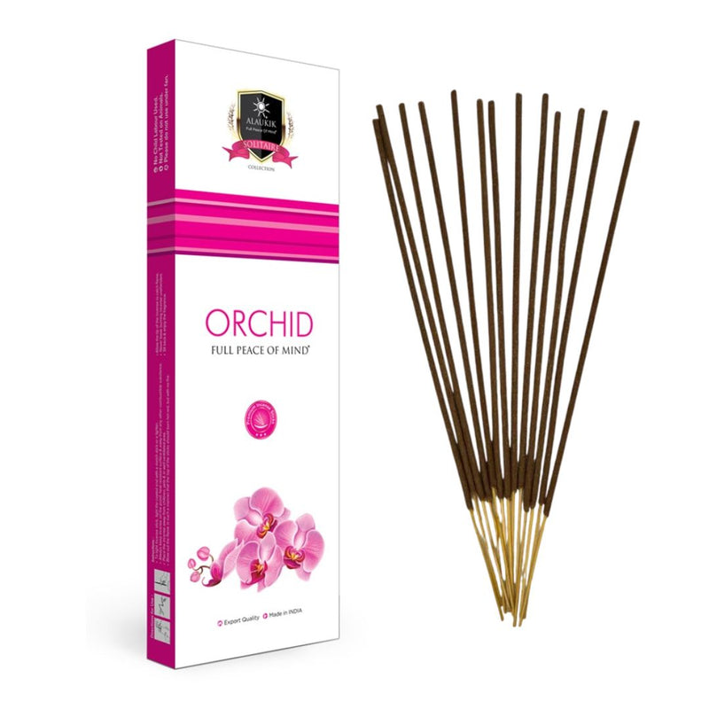Alaukik Orchid incense sticks bundle in packet