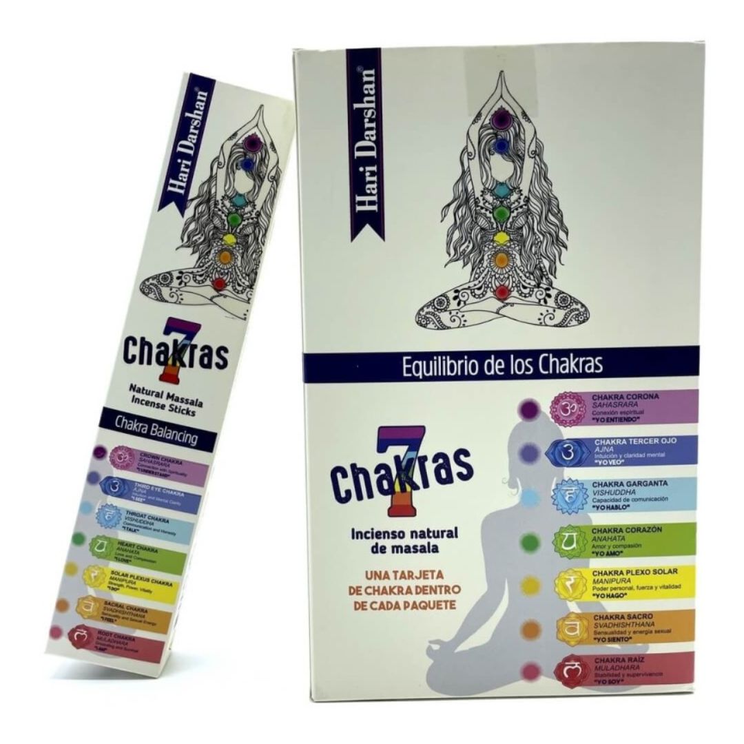Hari Darshan 7 Chakras Tribal Soul incense pack