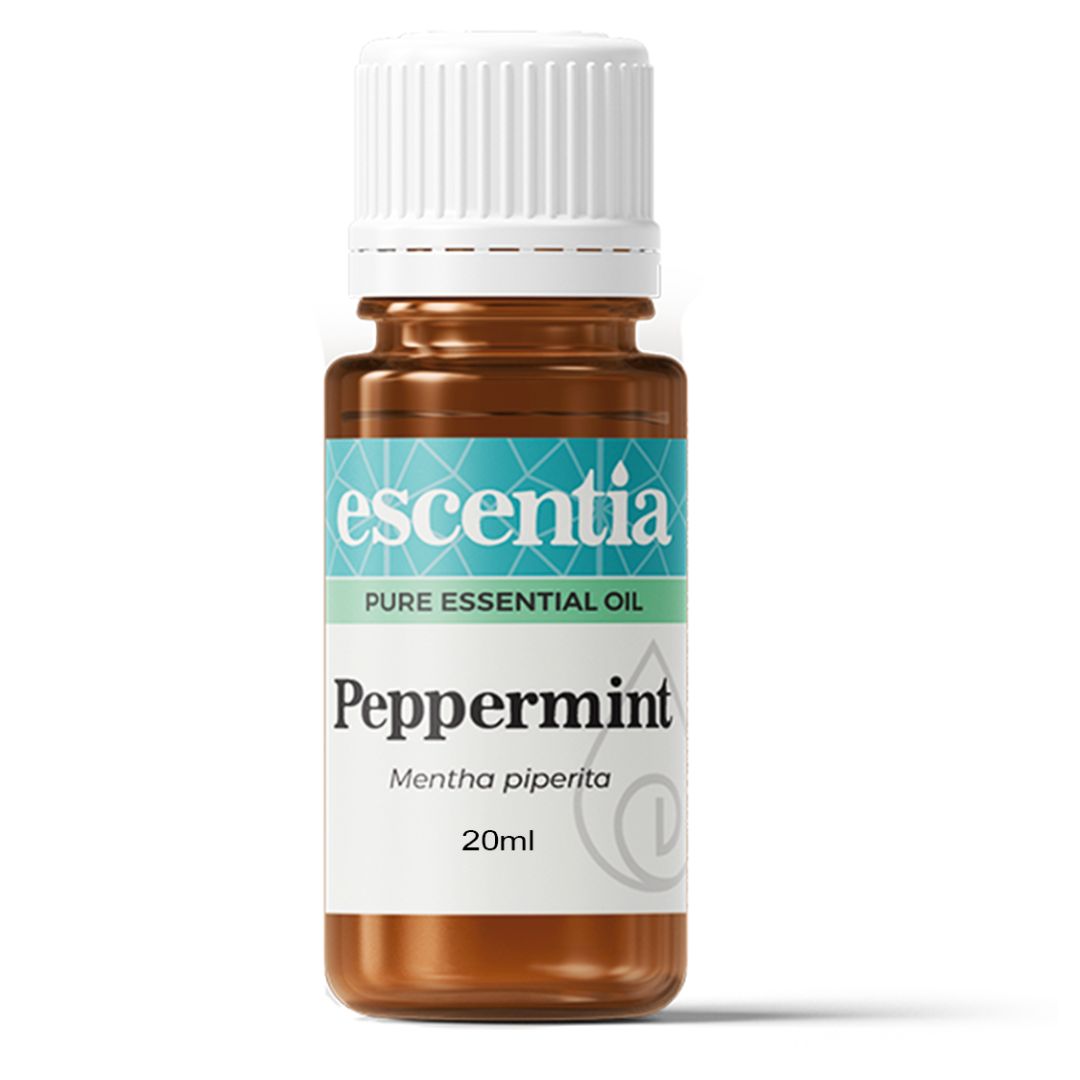 Escentia Peppermint Essential Oil bottle
