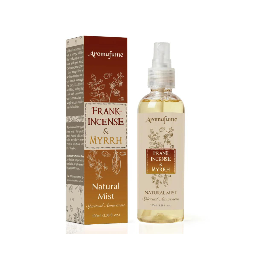 Aromafume Frankincense & Myrrh Natural Mist bottle