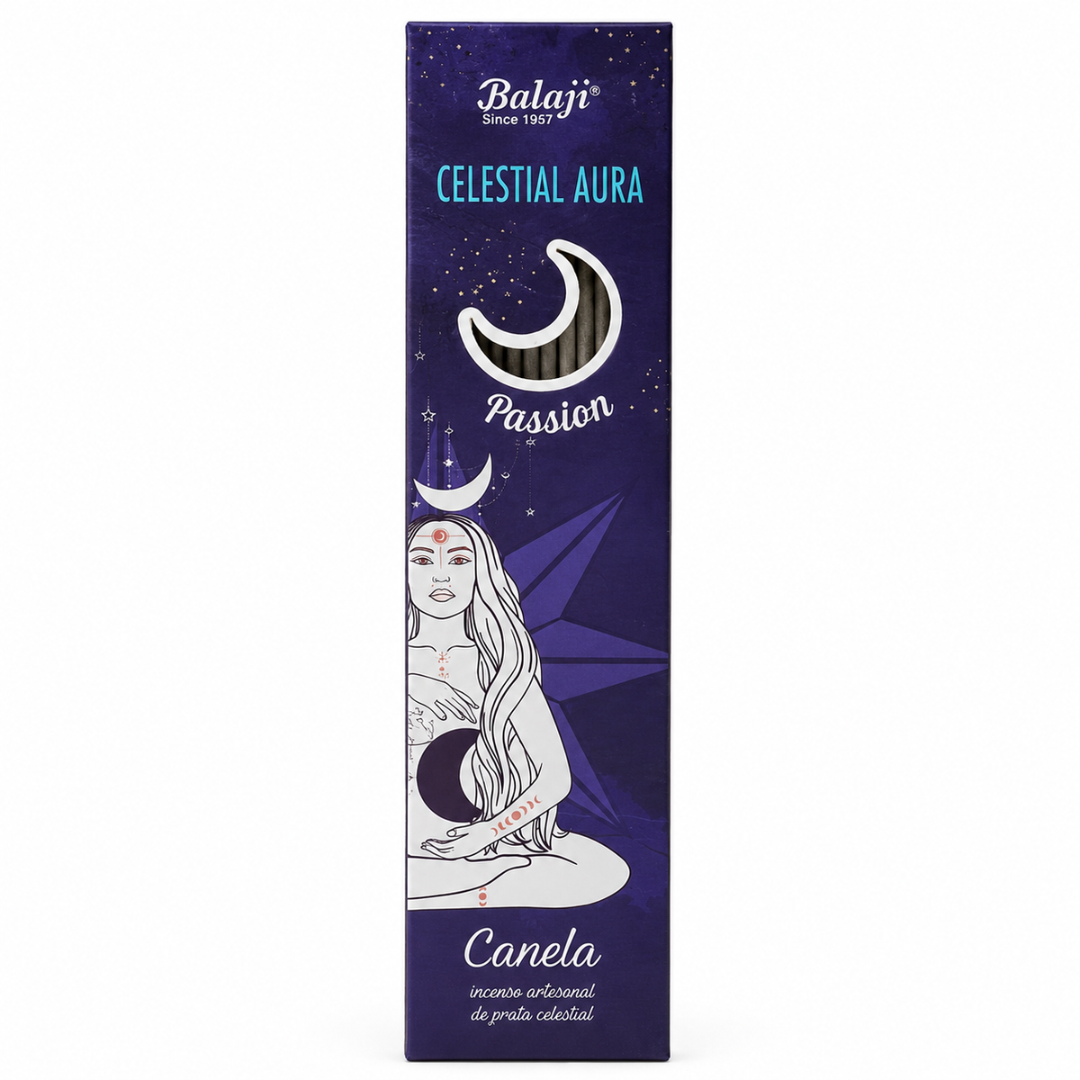 Balaji Celestial Aura Passion Cinnamon Incense Sticks