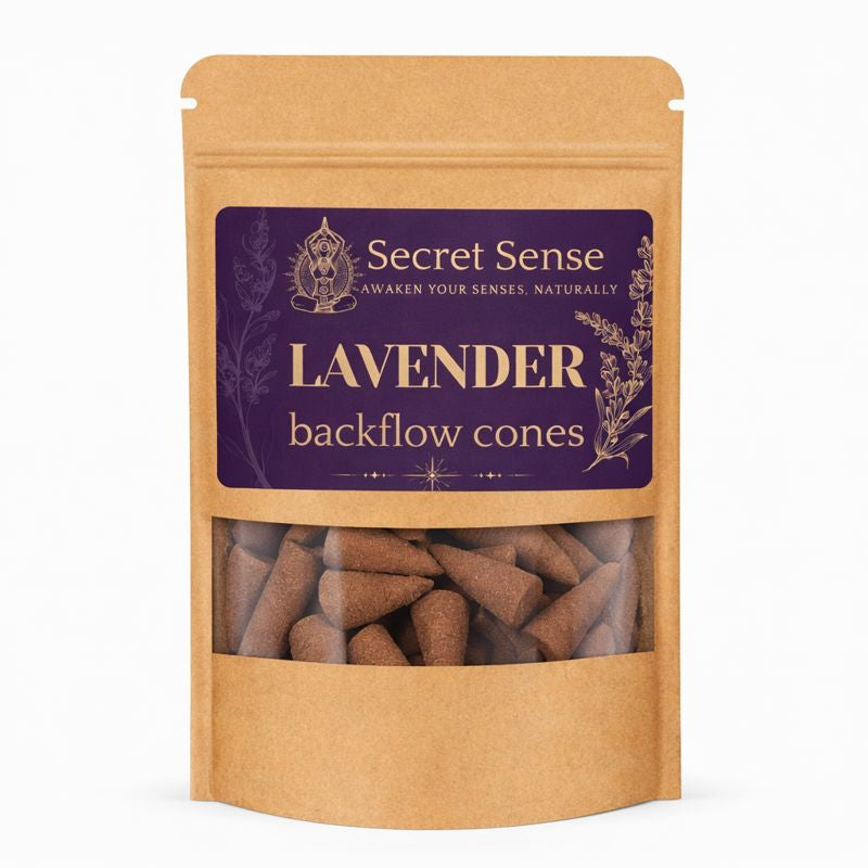 Secret Sense Lavender Backflow Cones