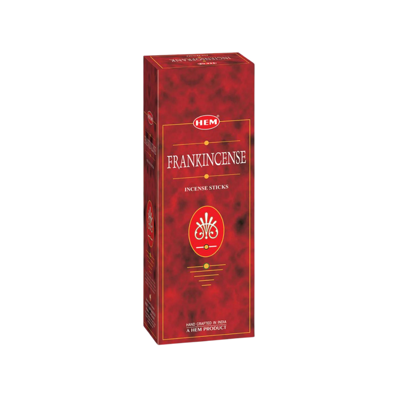 HEM Frankincense Incense Sticks - Hex Box (6 Pack - 20 Sticks each)