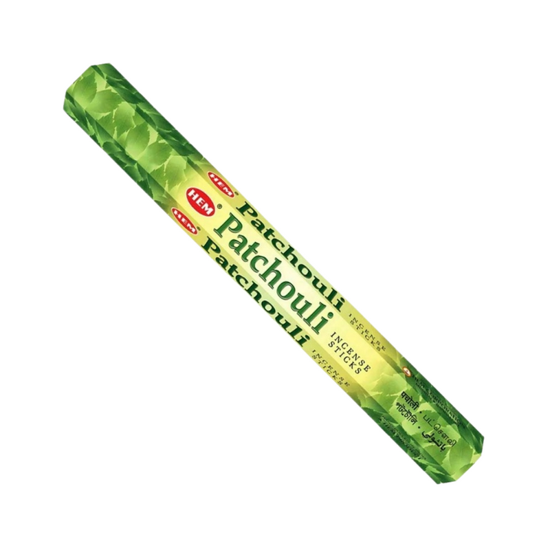 HEM Patchouli Incense Sticks - Hex Box (20 Sticks)