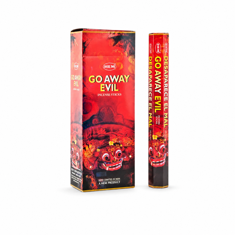 Hem Go Away Evil Incense Sticks by Secret Sense South Africa