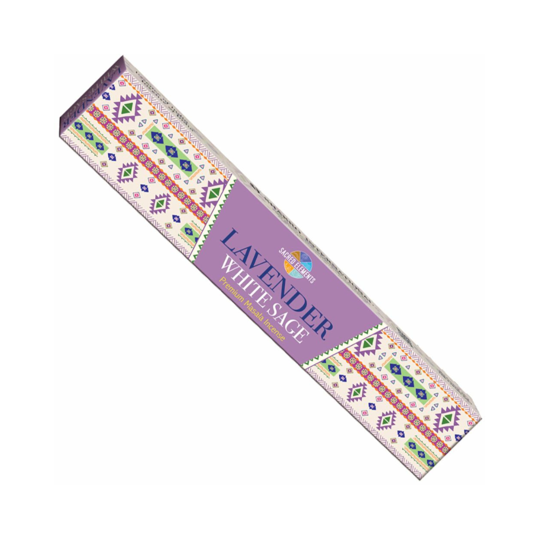 Sacred Elements Lavender & White Sage Purifying Smudge Incense