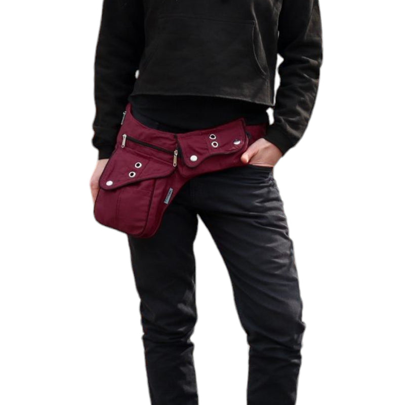 Maroon Festival Waist Bag