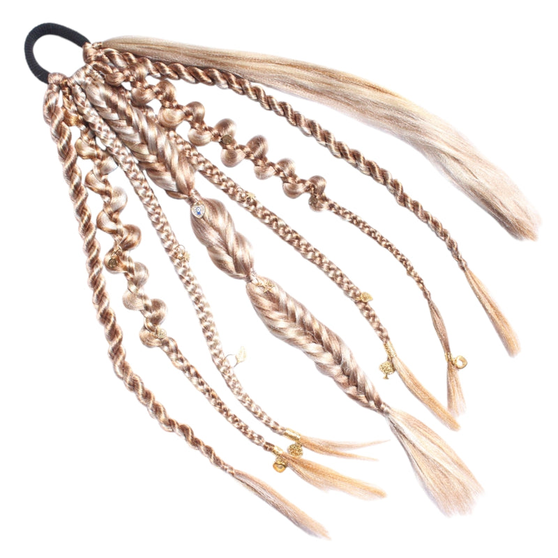Tie-In Braided Hair Extension Glow