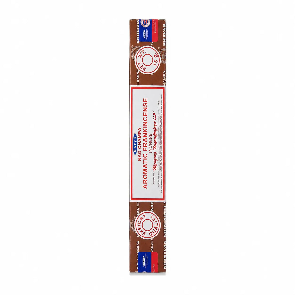 Satya Aromatic Frankincense incense sticks 15g pack, hand-rolled masala incense, Secret Sense South Africa