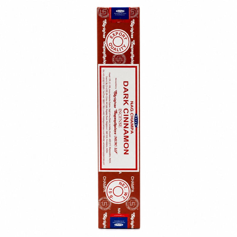 Satya Nag Champa Dark Cinnamon Incense Sticks 15g