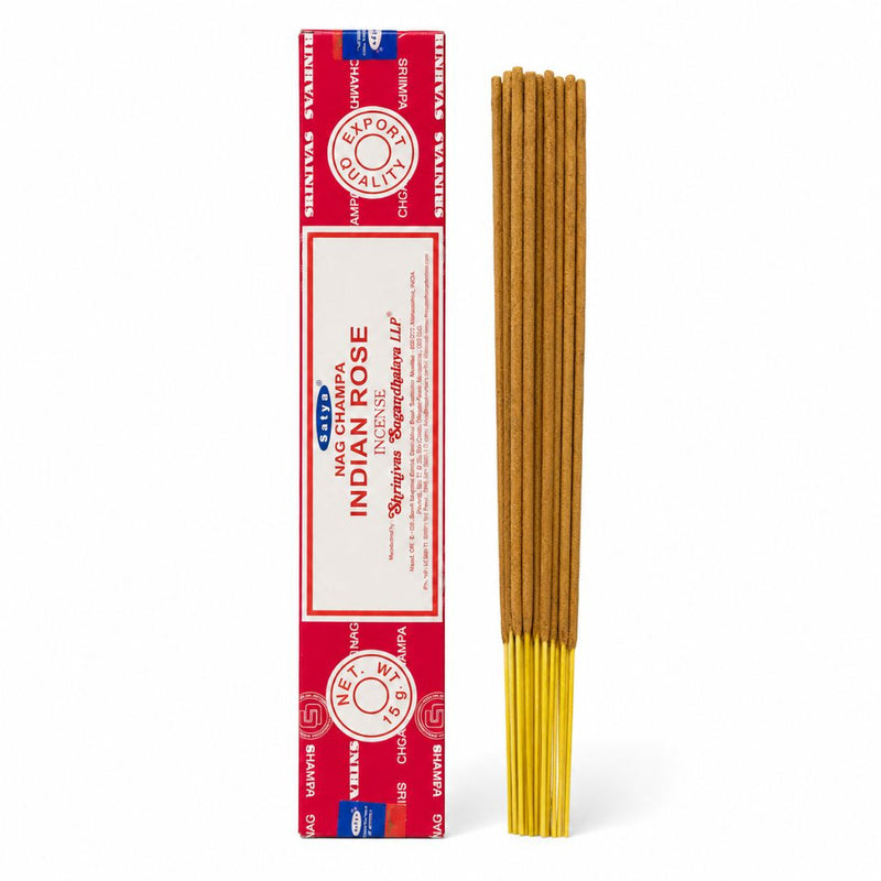 Satya Nag Champa Indian Rose Incense Sticks 15g