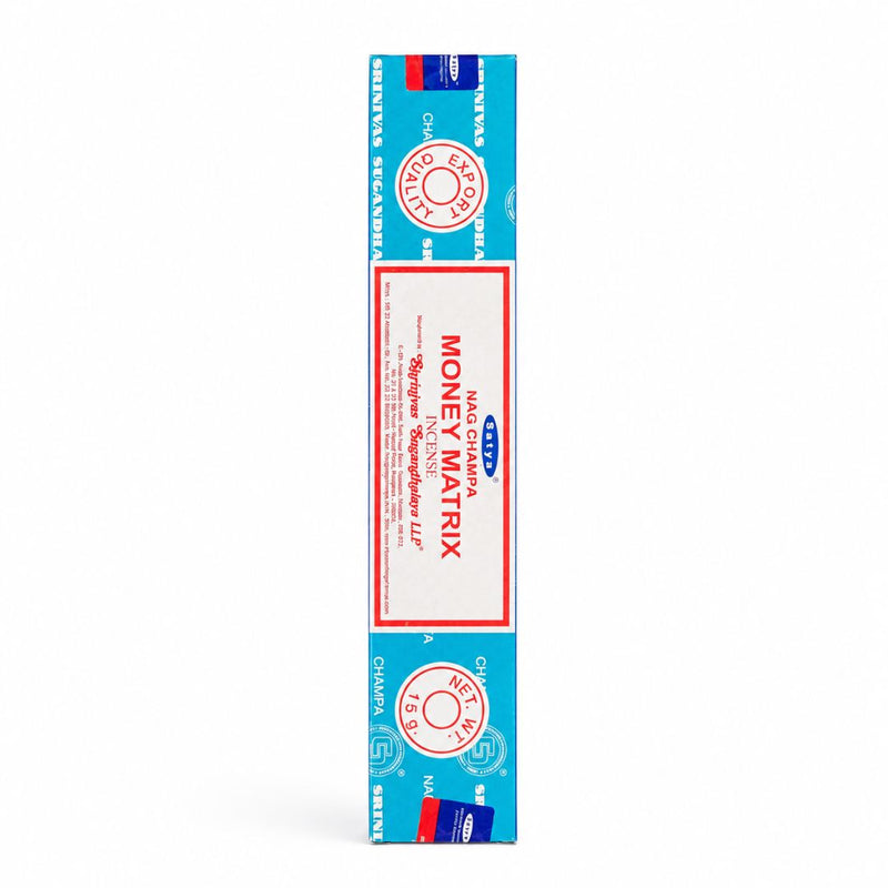 Satya Nag Champa Money Matrix Incense Sticks 15g