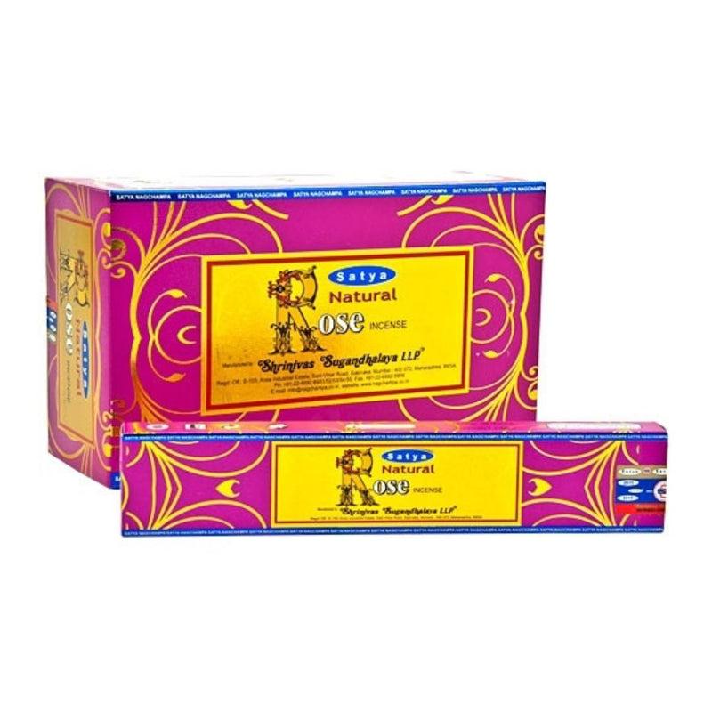 Satya Natural Rose Incense Sticks 15g