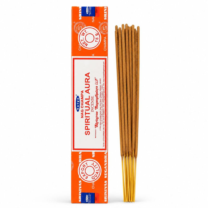Satya Spiritual Aura Nag Champa Incense Sticks 15g