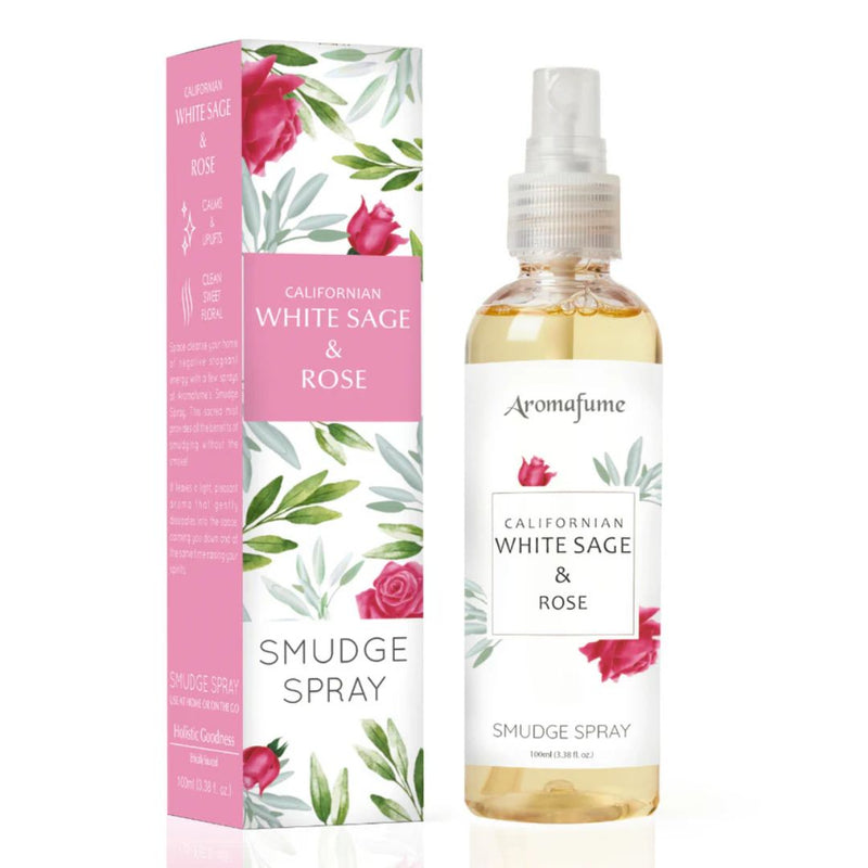 Aromafume White Sage and Rose Spray - 100ml Spray