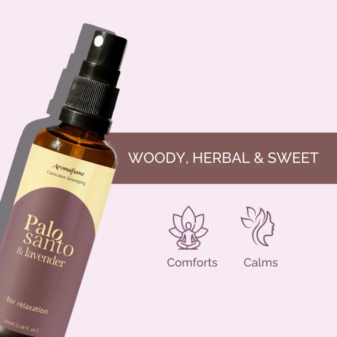 Aromafume Palo Santo & Lavender Smudge Spray 100ml