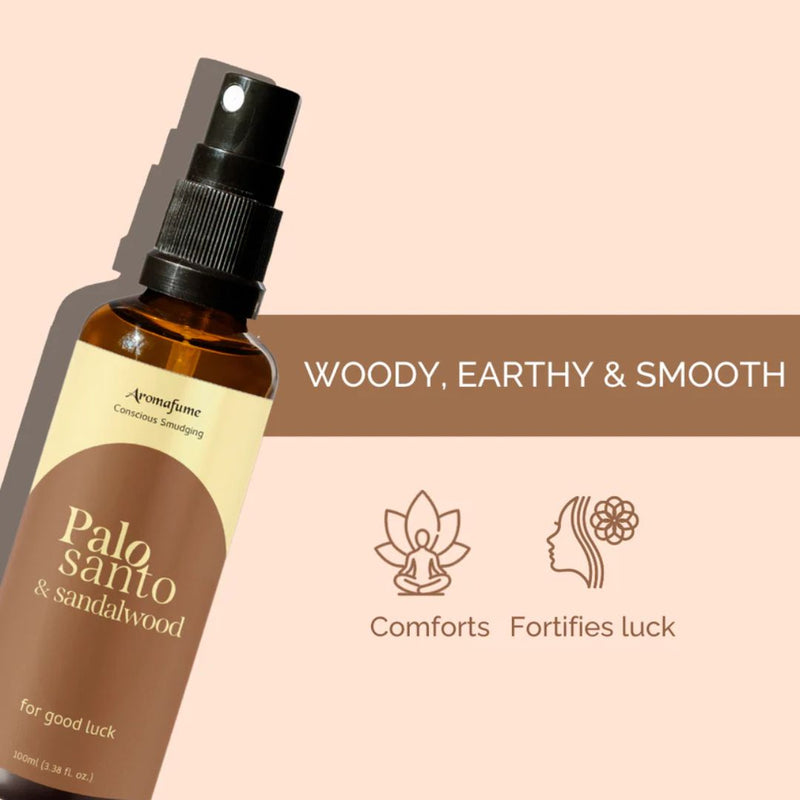 Aromafume Palo Santo & Sandalwood Smudge Spray 100ml