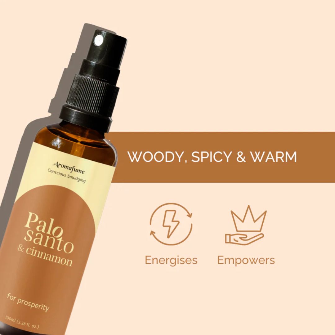 Aromafume Palo Santo & Cinnamon Smudge Spray 100ml
