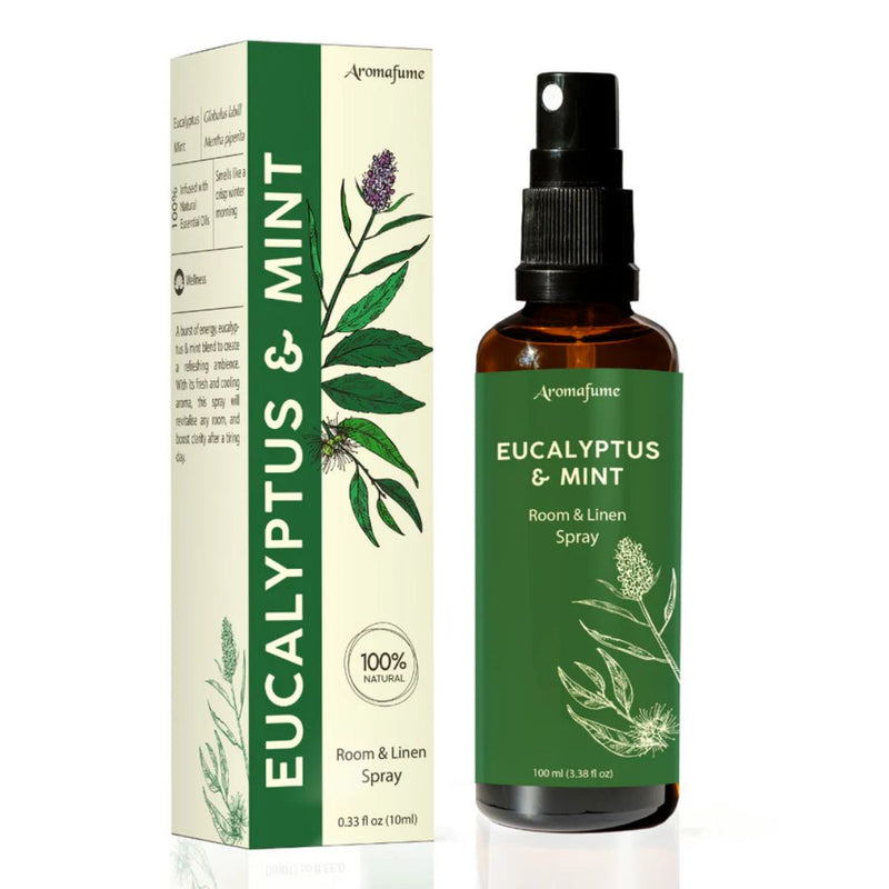 Aromafume Eucalyptus & Mint Natural Room & Linen Spray 100ml