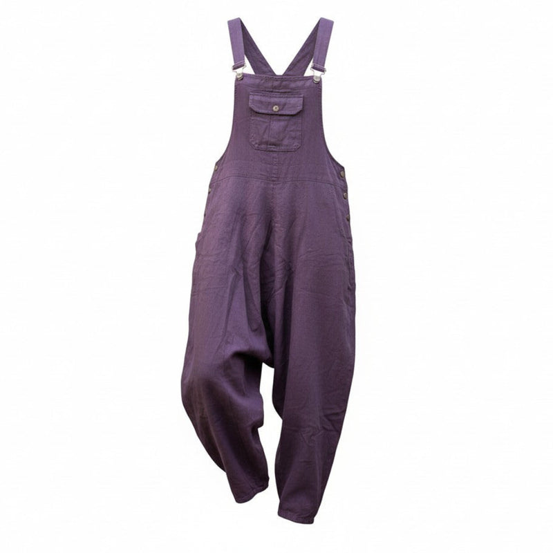 Purple Boho Dungarees