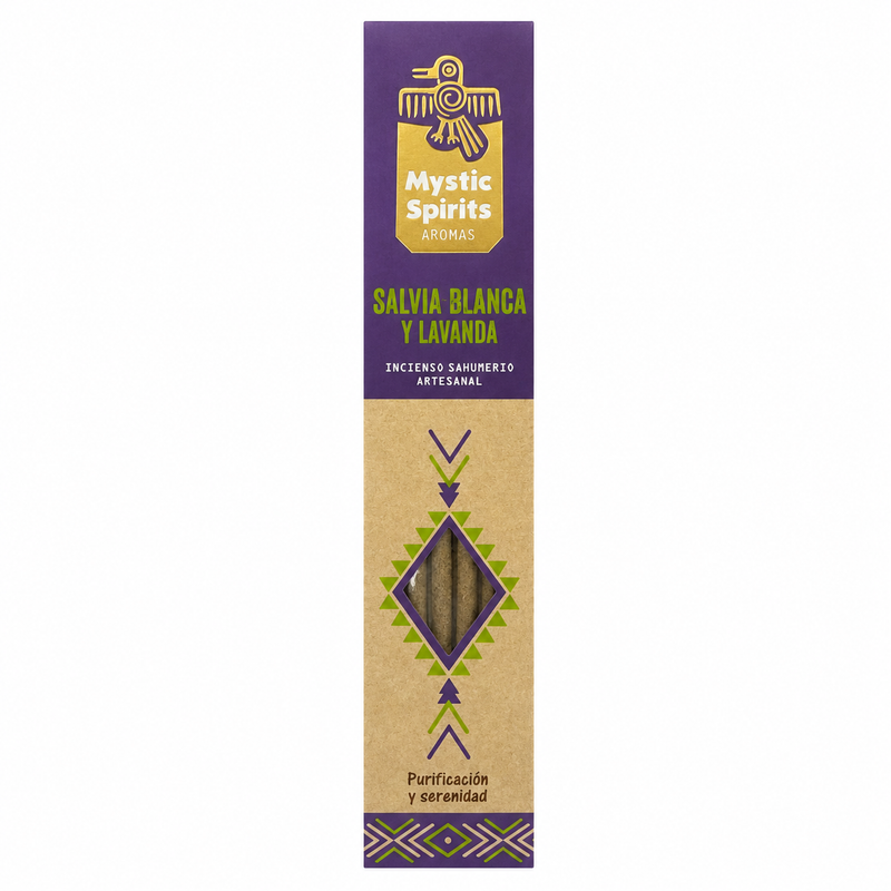 White Sage and Lavender Mystic Spirits Incense