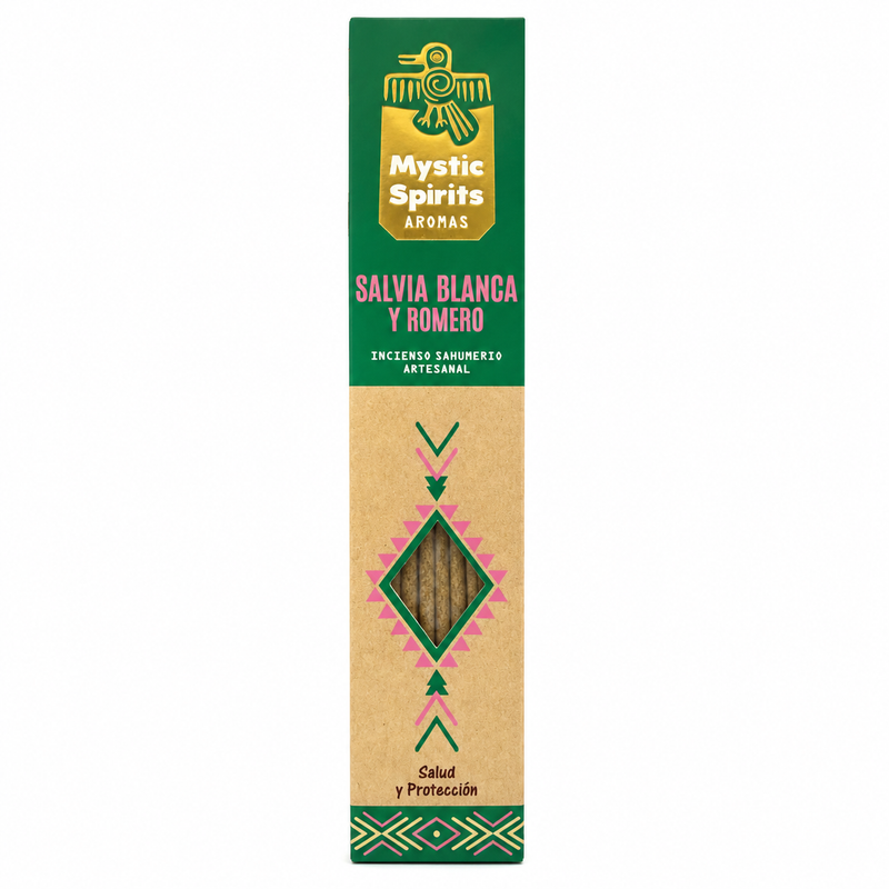 White Sage and Rosemary Mystic Spirits Incense Sticks