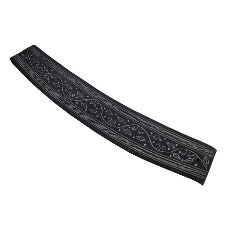 Black Stone Incense Holder - 25cm