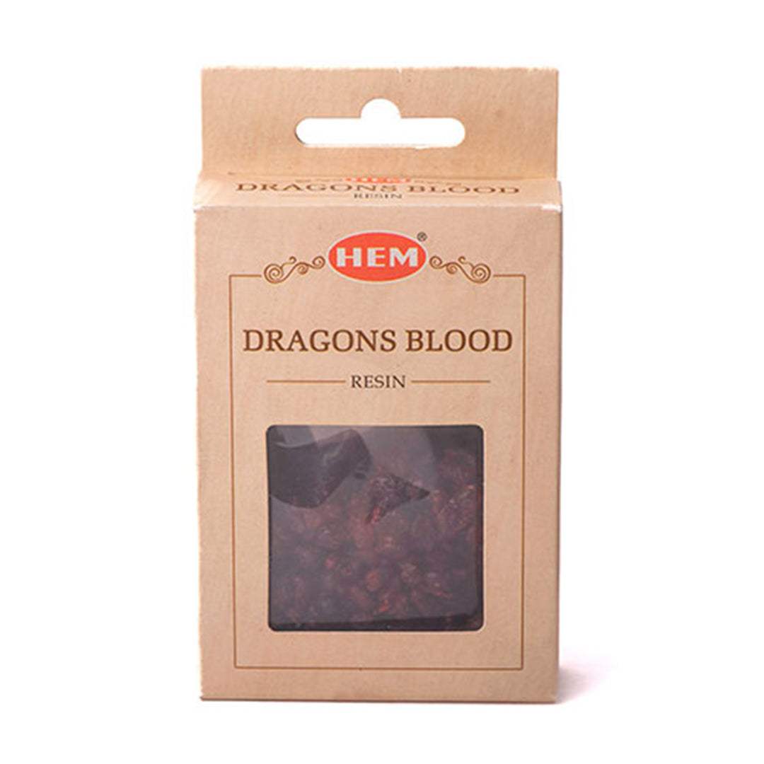 HEM Dragon's Blood Resin Incense 50g for enhanced spiritual practices and tranquillity