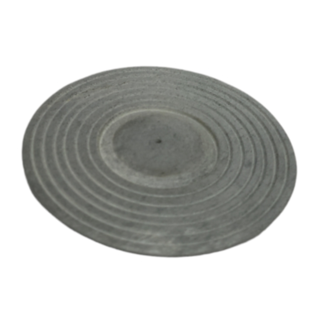 Round Zen Incense Stone Holder