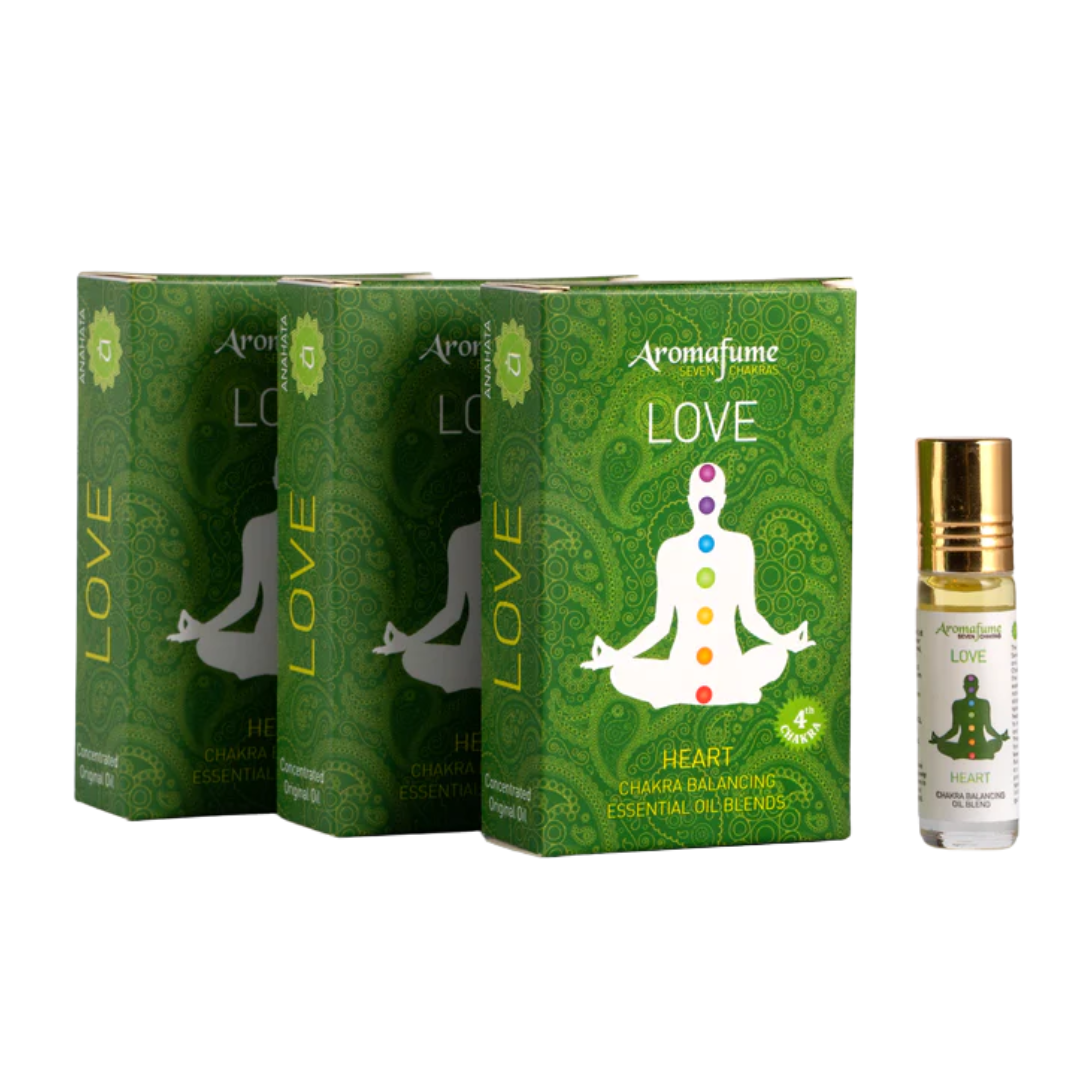 4th Chakra - Heart - Anahata Essential Oil Roll On Blend