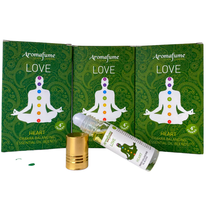 4th Chakra - Heart - Anahata Essential Oil Roll On Blend
