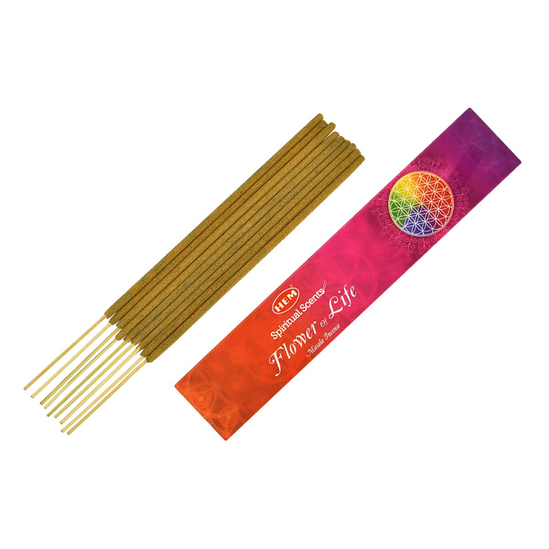 HEM Flower Of Life New Age Masala Incense