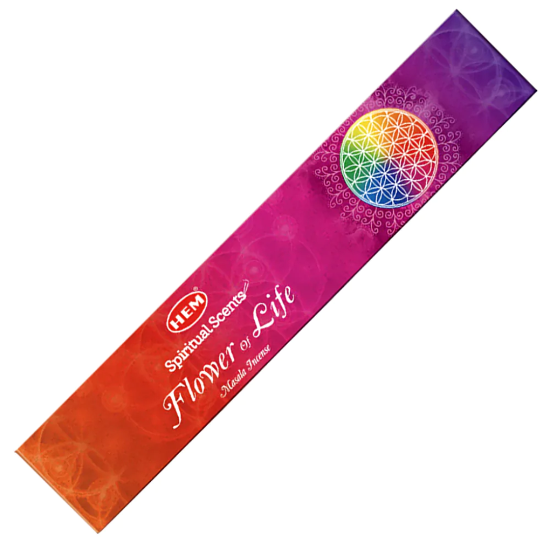 HEM Flower Of Life New Age Masala Incense