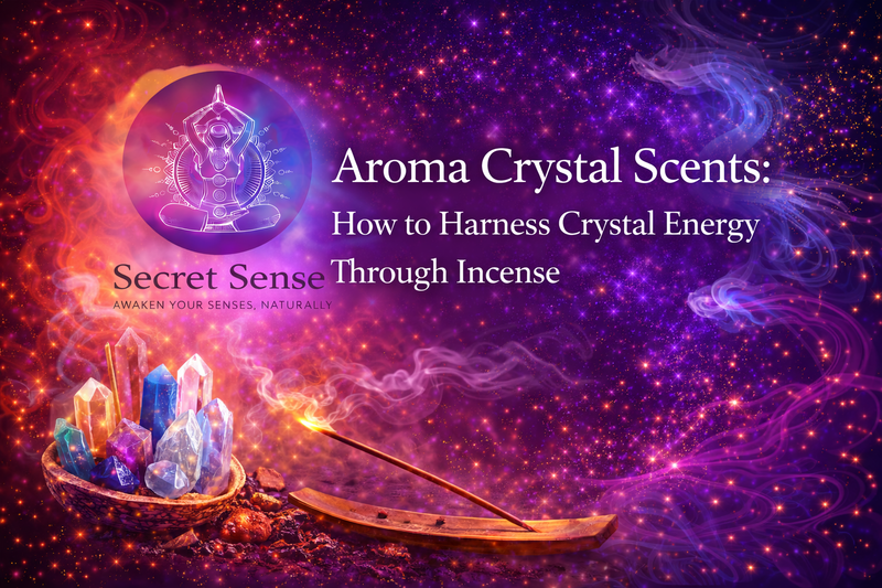 Aroma Crystal Scents: How to Harness Crystal Energy Through Incense