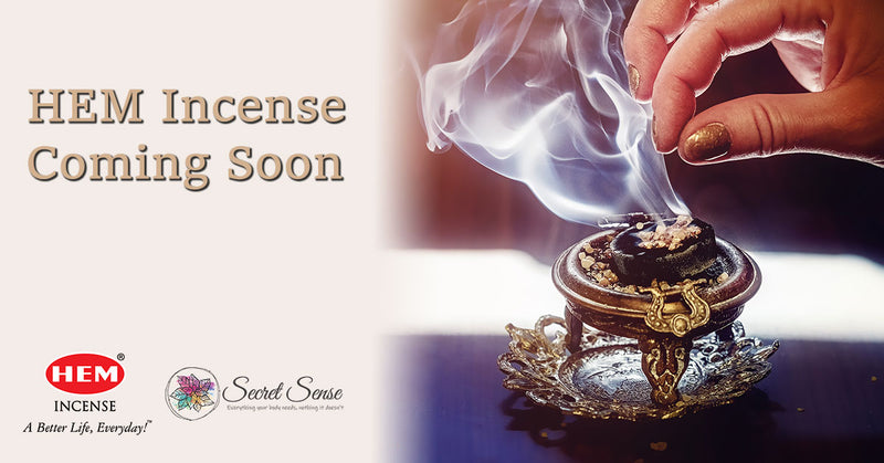 HEM Incense - Coming Soon to Secret Sense