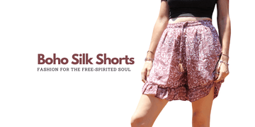 Boho Silk Shorts