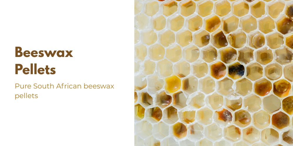Beeswax Pellets natural wax for candle making and DIY