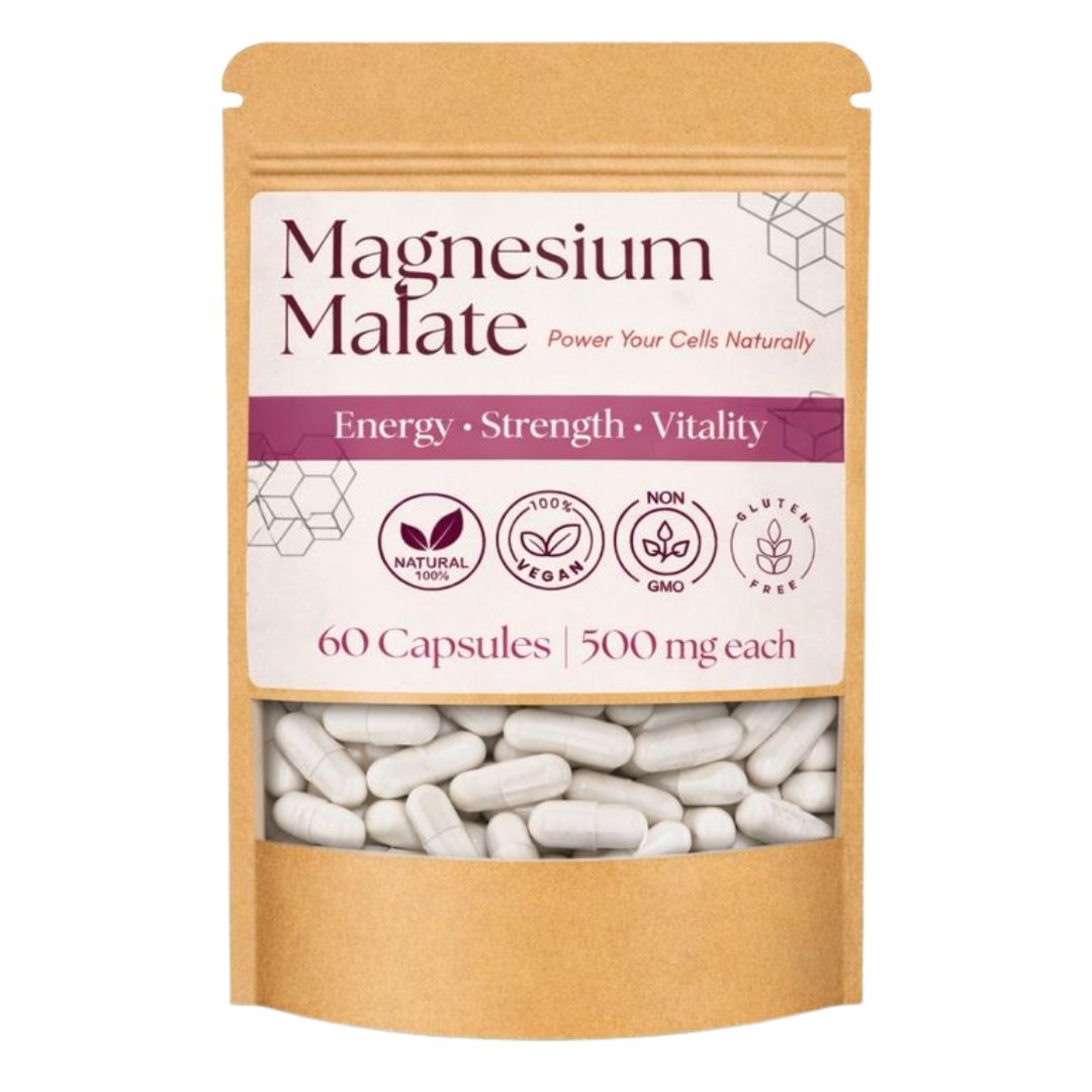 Magnesium Malate Capsules | Energy, Muscle Recovery & Metabolism Support