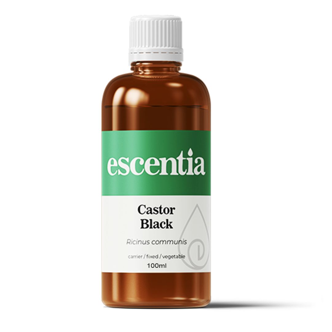Escentia Black Castor Carrier Oil bottle